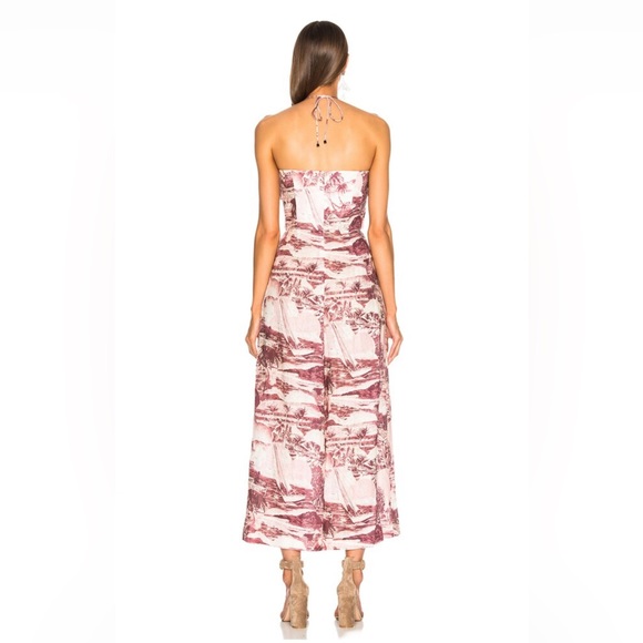 ZIMMERMANN Kali Hawaiian Jumpsuit Size Zimmermann 2 - Picture 3 of 5